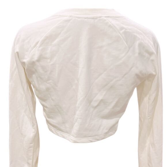 Gymshark Long Sleeve Crop Top White Size XS NWOT - Picture 6 of 7